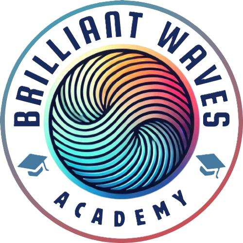 Brilliant Waves Academia Logo